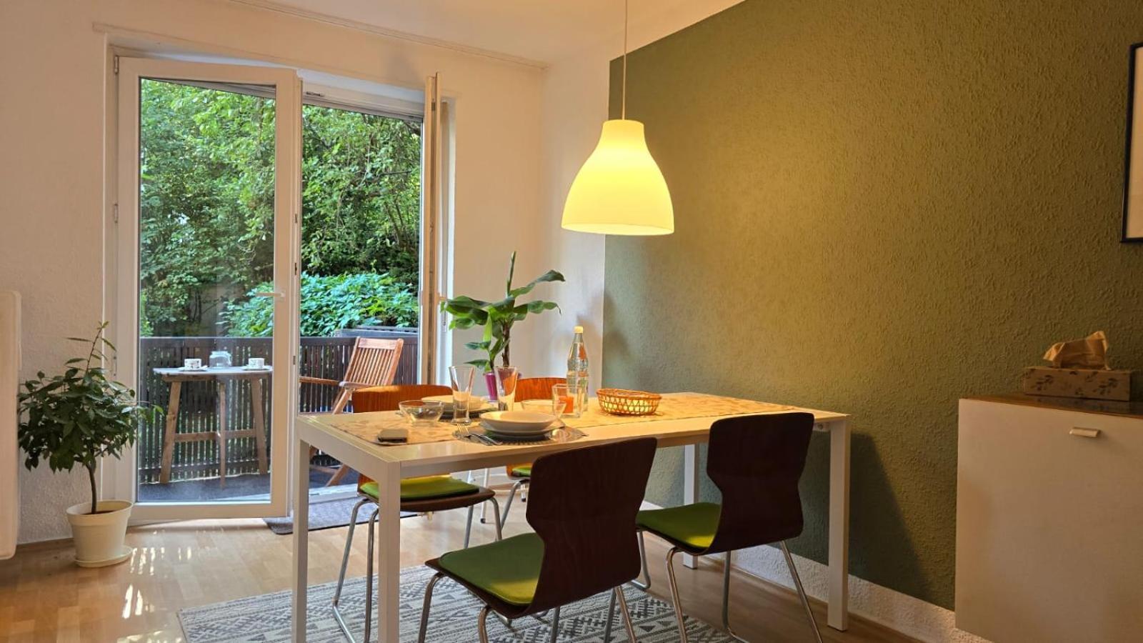 Medicus, 3 Zkb, Balkon, Garten, Naehe Stadtpark, Ruhig Apartament Kaiserslautern